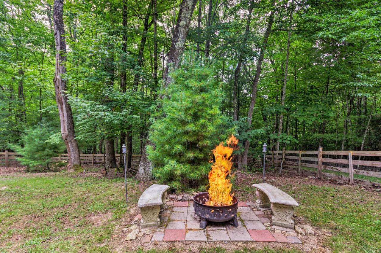 Beech Mountain Home With Covered Deck, Near Skiing! Exterior photo