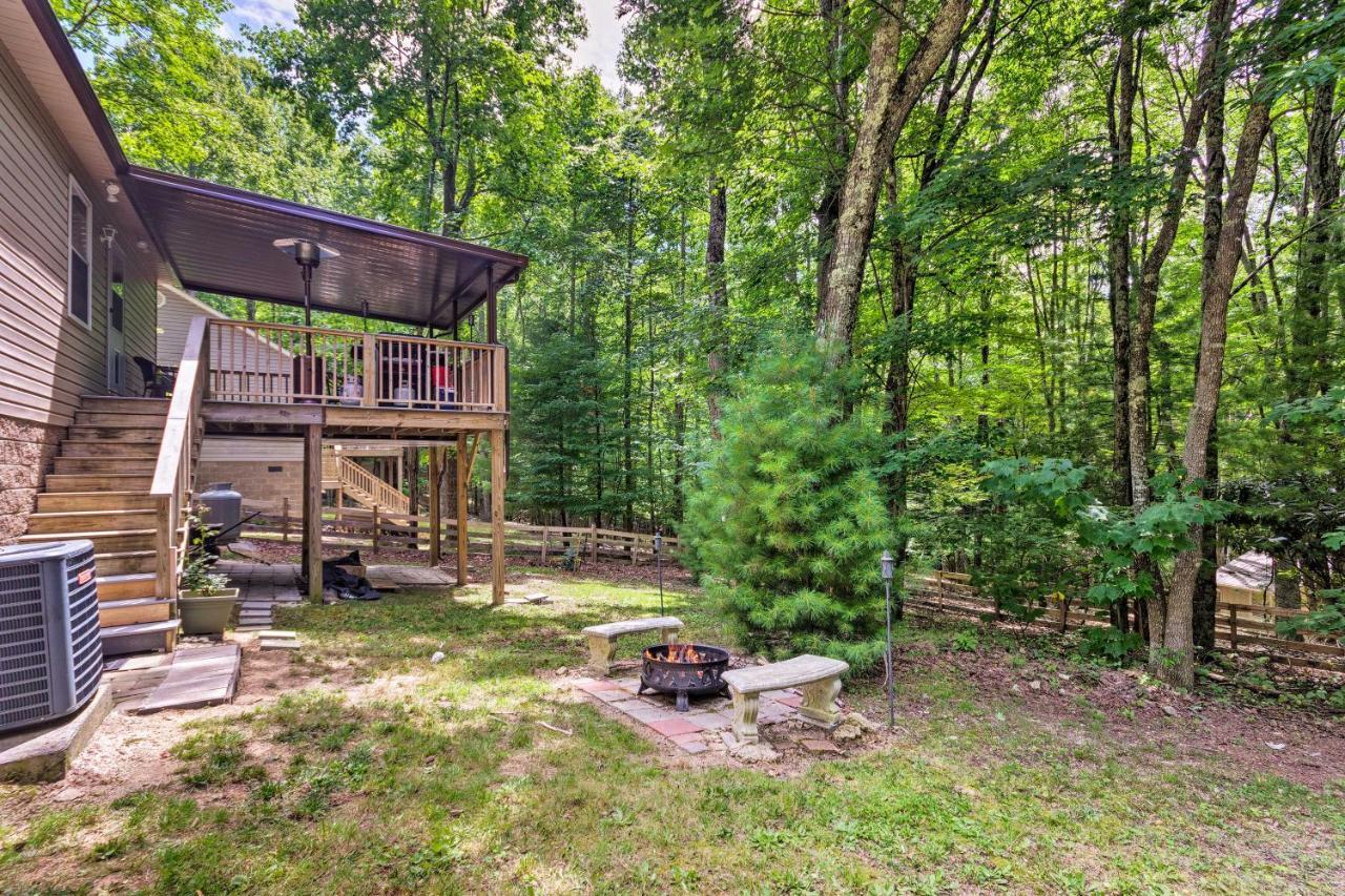 Beech Mountain Home With Covered Deck, Near Skiing! Exterior photo